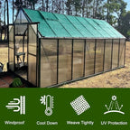 love story shade cloth for garden, 90% 10x14ft, package contents