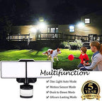 emaner motion sensor flood light dusk to dawn, close-up detail