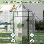 happygrill greenhouses for outdoors, portable greenhouse with pe, package contents