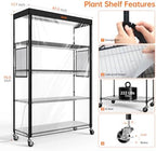 bstrip indoor greenhouse with grow light, 5-tier 47.2x17.8x71in, package contents
