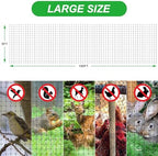 sportyouth bird netting garden deer fence netting 2 shown in use