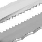 Linsen-Outdoor Stainless Steel Garden Knife with 11" Blade, Double Side Utility Sod Cutter Lawn Repair Garden Knife with Nylon Sheath