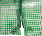 outsunny 5.9' x 3' x 3' mini greenhouse, front angle view