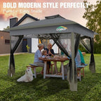 cobizi 13x13 pop up canopy tent-gazebos on clearance, front angle view