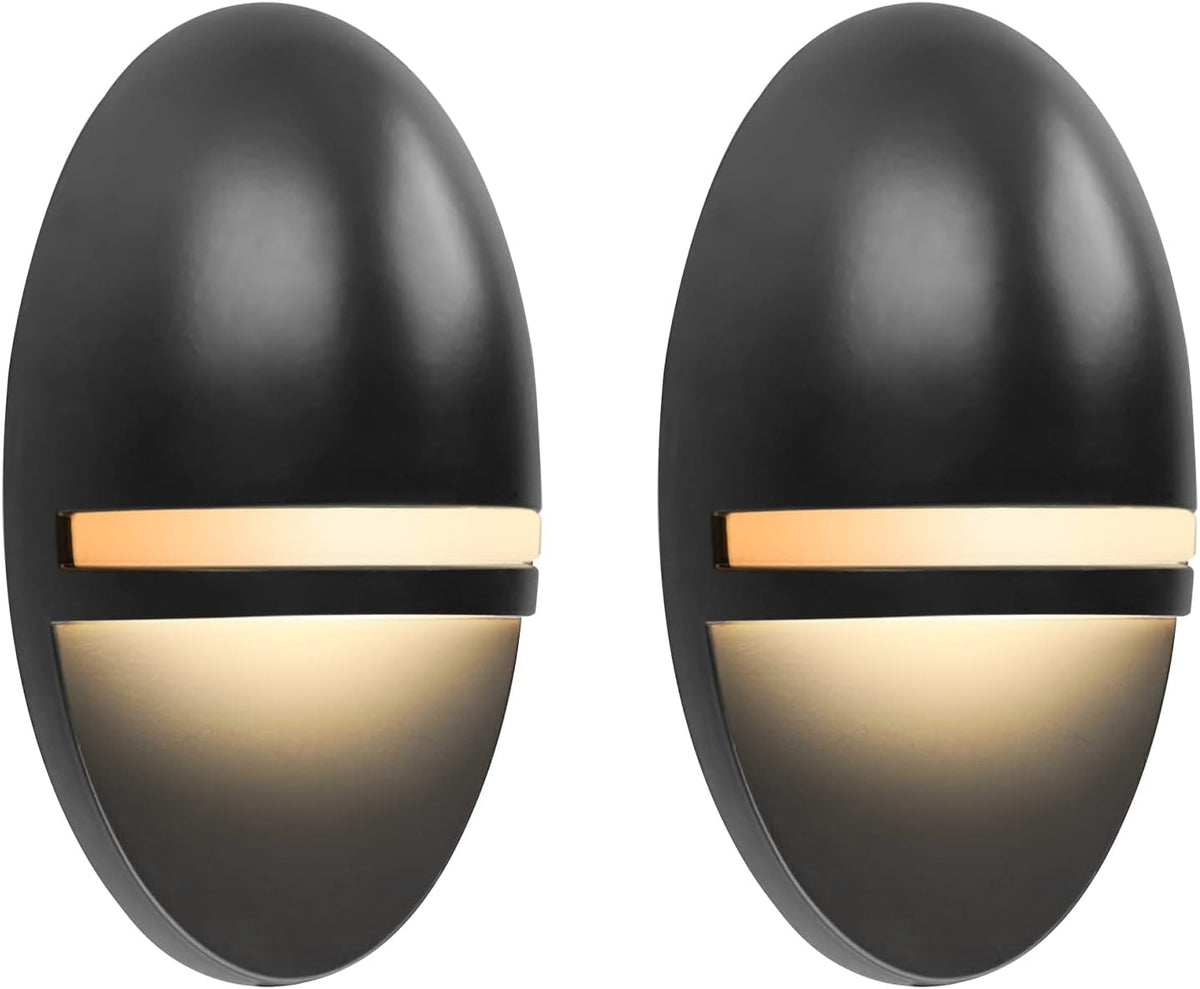 gkoled 2-pack low voltage led post light, outdoor, main product view