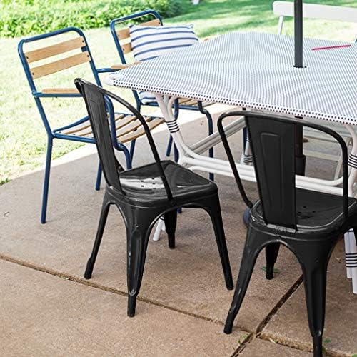 fdw metal dining chairs set of 2 patio, package contents
