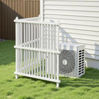 vevor 2 panels outdoor privacy screen, 36 x, front angle view