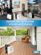 air mover blower fan - floor fan for on a desk or shelf