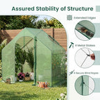 happygrill walk-in greenhouse, portable outdoor green house with, close-up detail