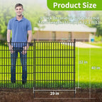 toolterritary 5 panels no dig garden fence with on a desk or shelf