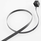 Pack Plant Hook Pulley, Retractable Plant Hanger Easy Reach Hanging Flower Basket for Garden Baskets Pots and Birds Feeder Hang High up and Pull Down to Water Or Feed (White 4Pack)