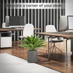 velener 28 inch artificial agave plants outdoor set on a desk or shelf