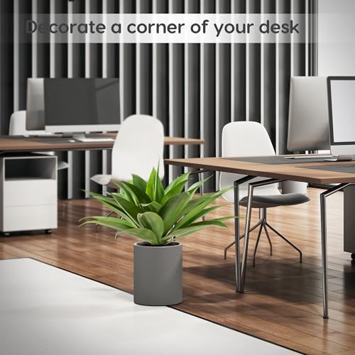 velener 28 inch artificial agave plants outdoor set on a desk or shelf