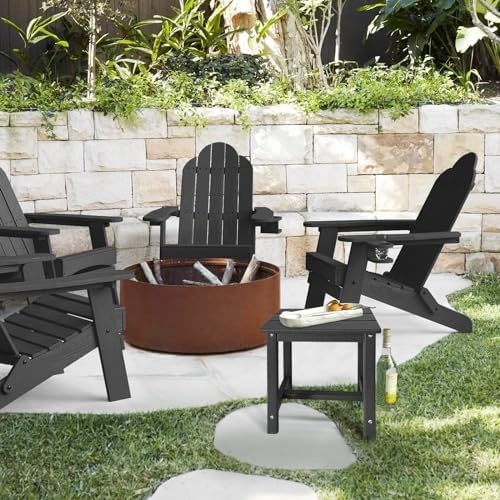 gardenstar adirondack square side table,one-tier outdoor end table, package contents