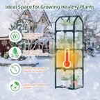 ohuhu mini greenhouse for indoor outdoor, small plastic, package contents