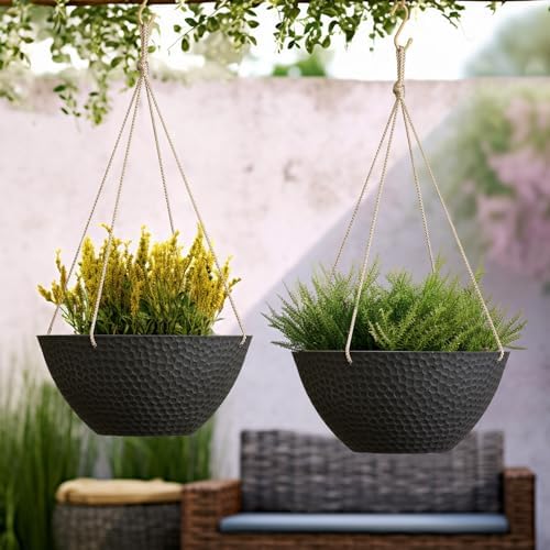 la jolie muse large hanging planters for outdoor, package contents