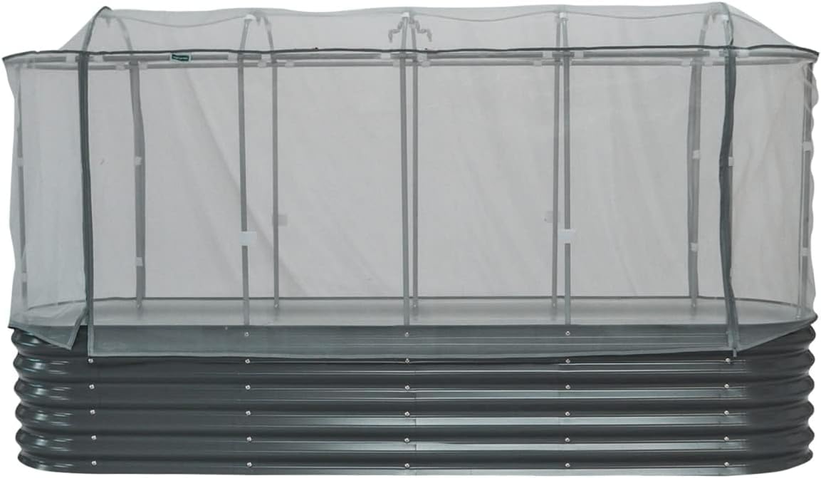 vego garden 2.0' x 5.0' mesh cover system,pest, main product view
