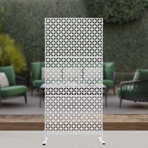 outdoor privacy screen, 3 ft w x 6 shown in use