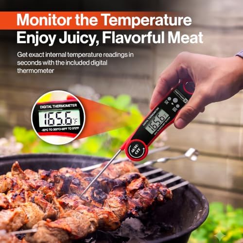 grilling tools for outdoor grills - premium grilling, side view