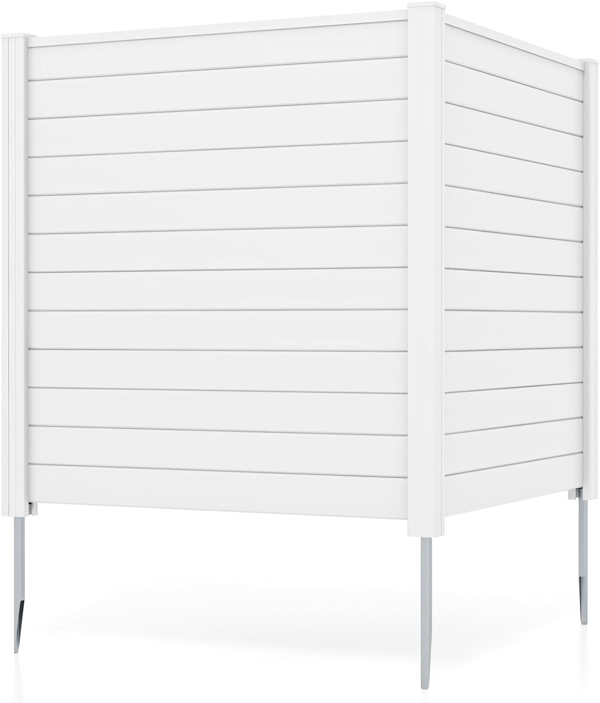 giantex no-dig air conditioner fence, 2 panels, 48''w, main product view