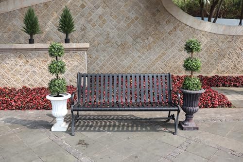 all season green 3ft artificial outdoor boxwood topiary, package contents