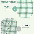 eagle peak 6x8 easy setup pop up greenhouse, package contents