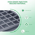 sondiko seed starter tray with grow light, heated, front angle view