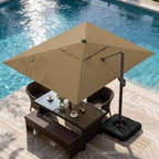 9' x 12' cantilever patio umbrella rectangle outdoor, view 9