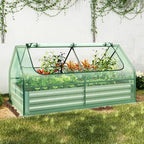 safstar raised garden bed with cover, 6ft x, view 9