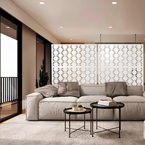 elevens metal outdoor privacy screen, freestanding outdoor divider, package contents