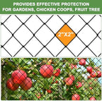 bird netting 50'x50' heavy duty nylon net with, close-up detail
