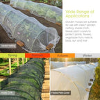 rifny garden hoops for raised beds, greenhouse hoops, package contents