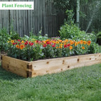 decorative garden fence animal barrier,25ft(l) x 16in(h) rustproof, close-up detail