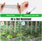 nonmon bird netting deer fence netting 2 pack, package contents