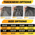 jojolee 70% sun shade cloth, 12x12ft shade net on a desk or shelf