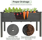 s afstar raised garden bed with greenhouse cover, close-up detail