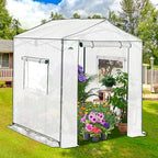 eagle peak 6x6 pop up walk in greenhouse showing dimensions