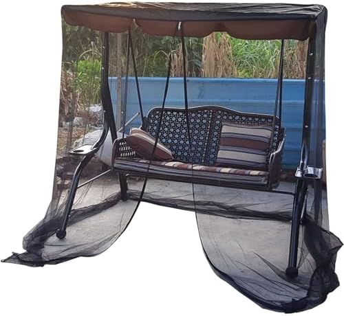 mosquito net for swing smooth zipper porch swing, view 9
