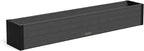 Mayne Vista 5ft Modern Window Box Planter with Panel Design and Drainage Hole