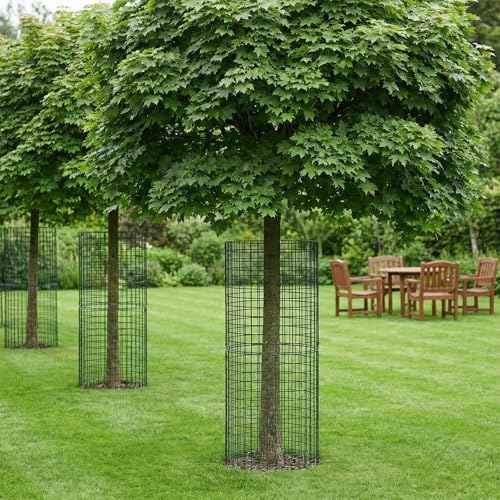 hacaroa 12 pack wire plant protectors from animals, view 9