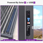 purple leaf 92ks aluminum pergola 10' x 16' showing dimensions