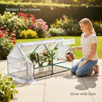 solayis mini greenhouse kit, 47.2" l x 23.6", view 9