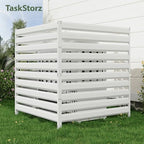 42" h x 38" w (3 panels) air shown in use