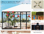 howe 16x12x9.5 ft pavilion styled greenhouse with clear on a desk or shelf