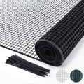 potatolife black plastic garden fence, hardware mesh, 24'', main product view