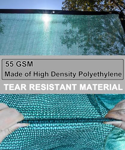e.share 40% green shade cloth 12ft x 16ft, package contents