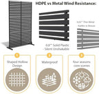 72" privacy screen outdoor privacy fence panel for, close-up detail