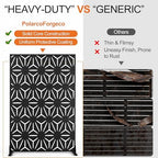 71" h freestanding metal privacy fences for outside on a desk or shelf