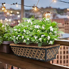 hehimhis 24 inch 2 pack railing planter box, package contents