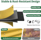 kesfitt raised garden bed, 4x2x1 ft galvanized steel shown in use